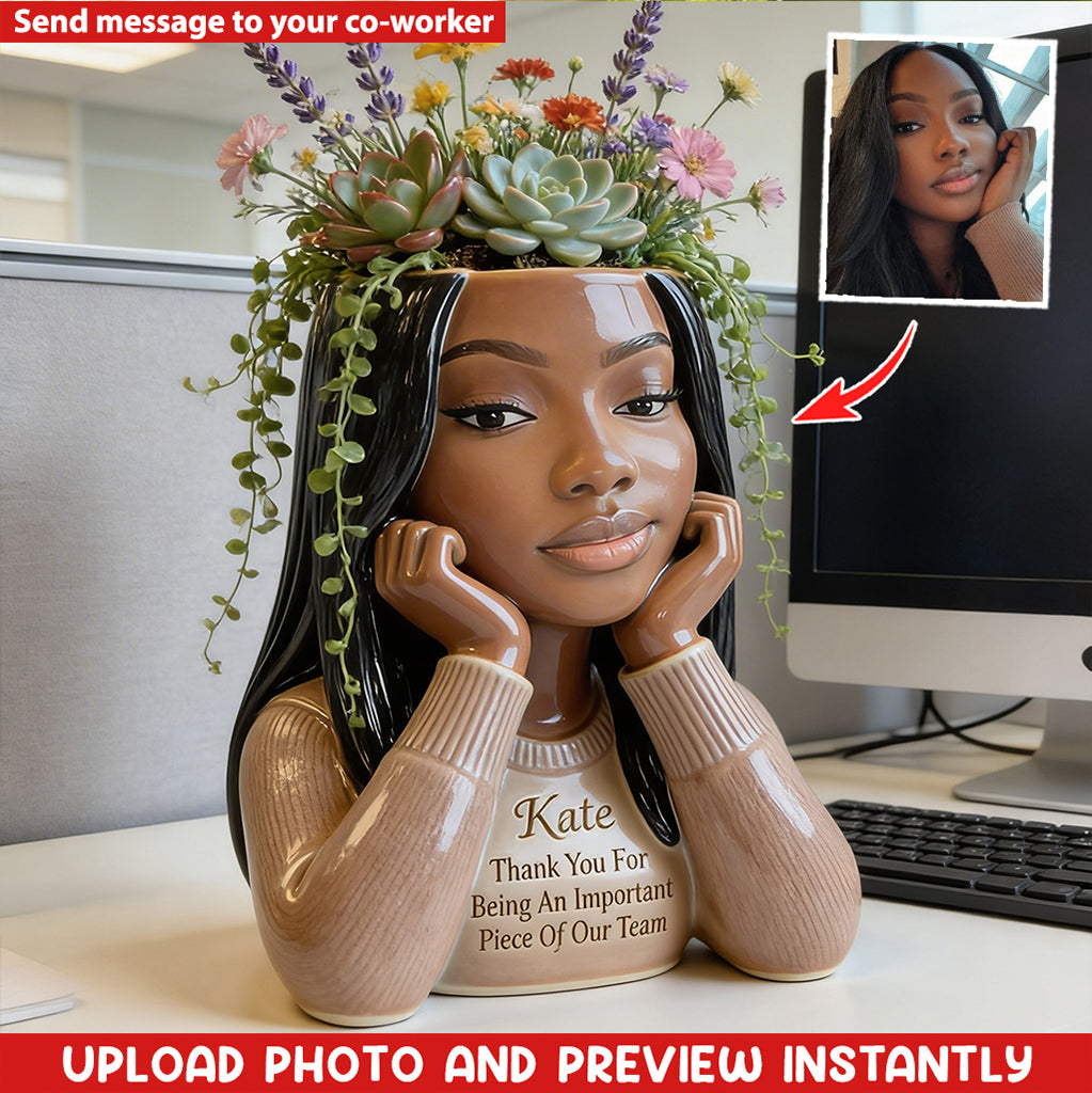 Don't Forget The Different That You Make - Personalized Colleague Acrylic Pot