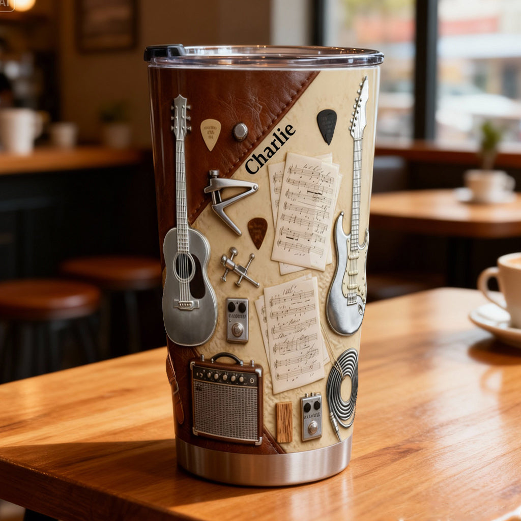 Guitarist - Personalized Guitar Tumbler