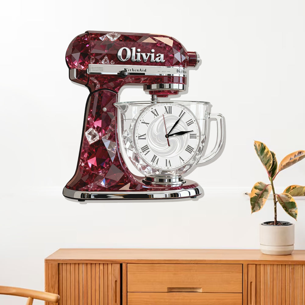 Kitchen Baking - Personalized Baking LED Light Wall Clock