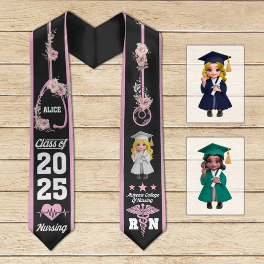 Nursing Graduation - Personalized Graduation Graduation Stole
