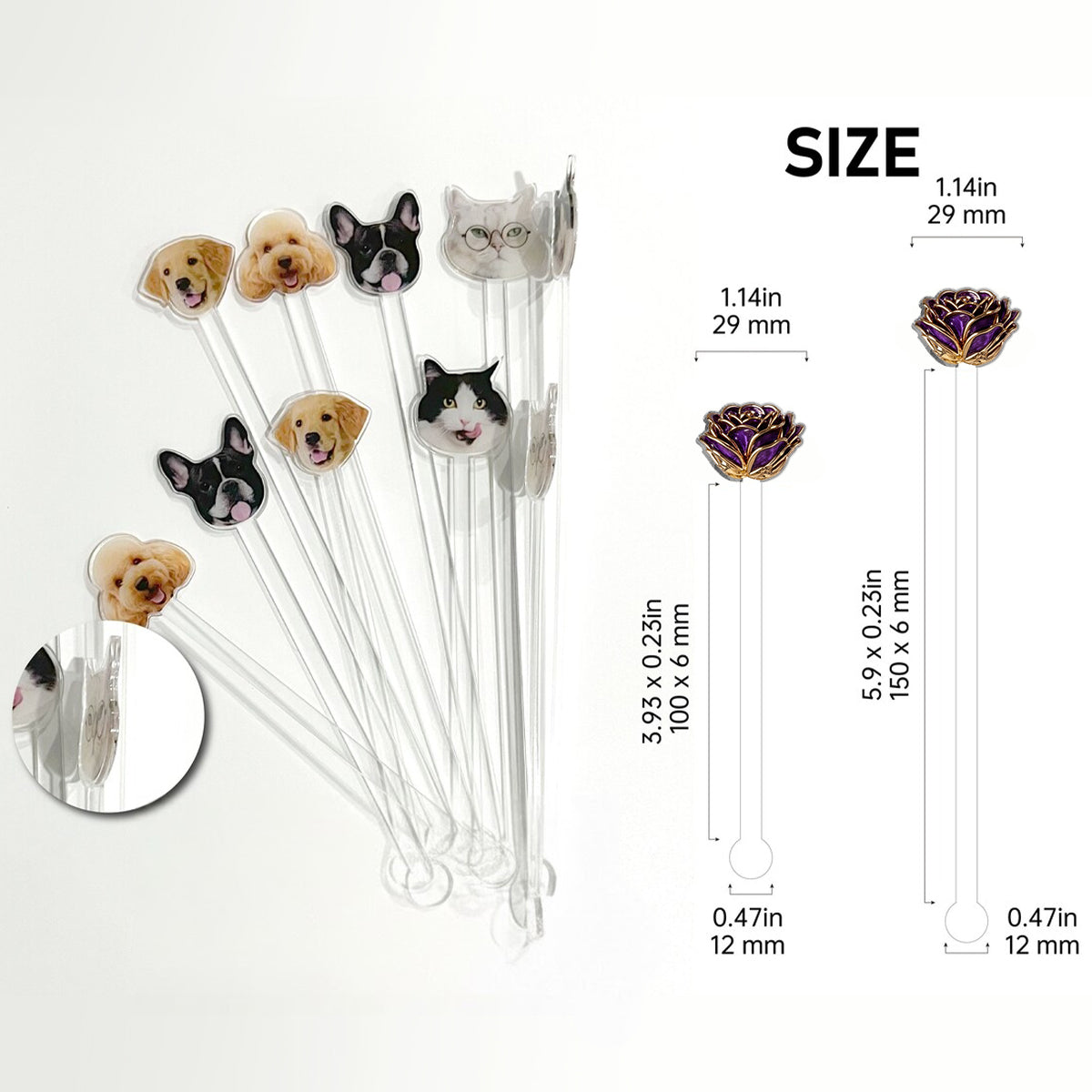 Hold My Hand, Hold My Heart - Personalized Grandma Set Accent Mug with Acrylic Stirrers