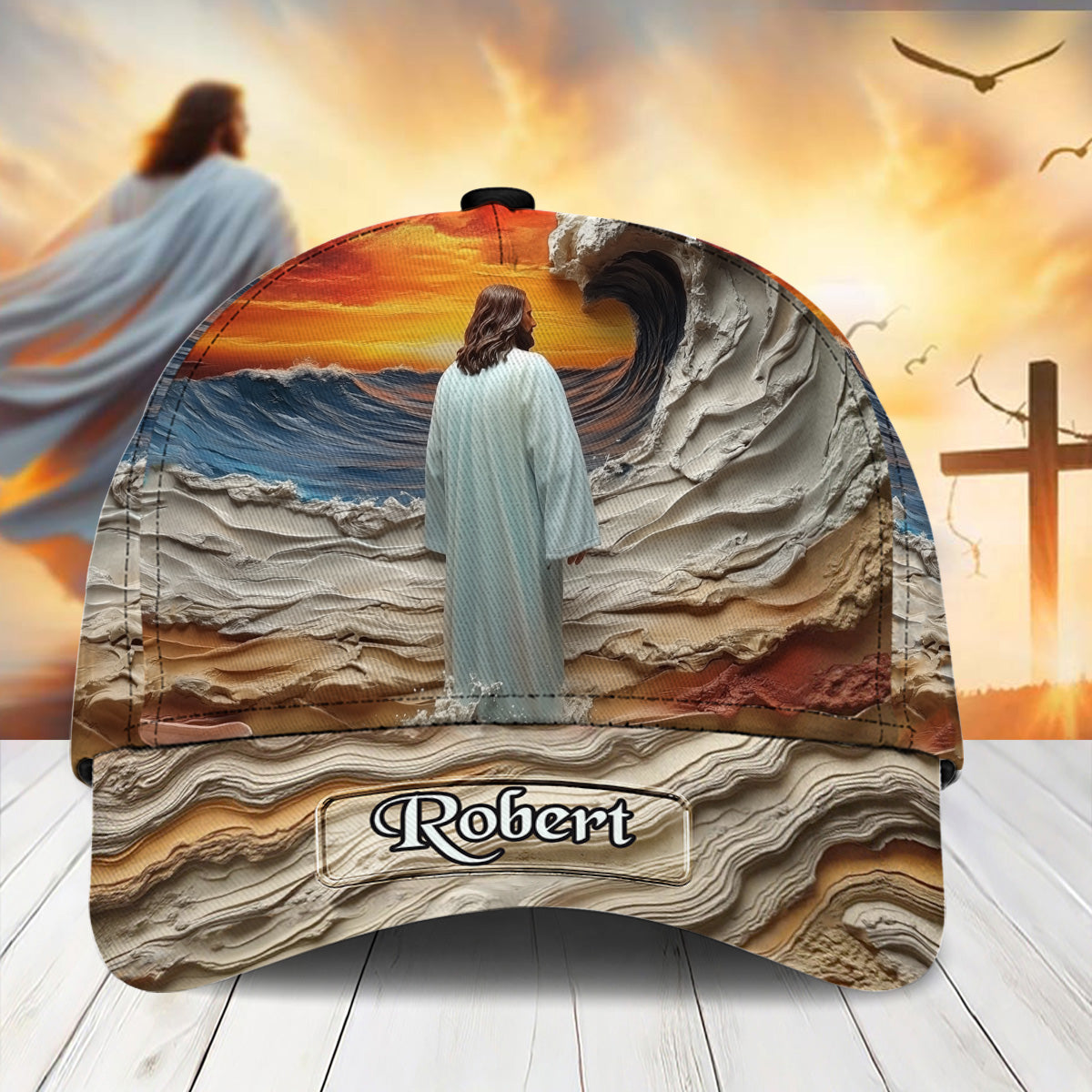 Aimez Jésus - Casquette classique chrétienne personnalisée