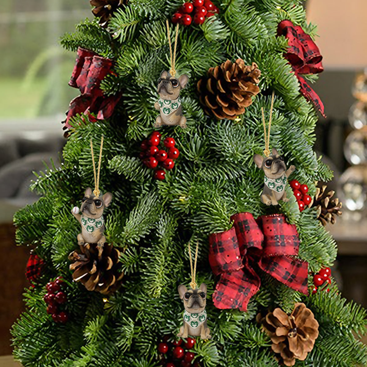 Joyeux Noël à quatre pattes ! Calendrier de l'Avent personnalisé pour chiens avec décorations