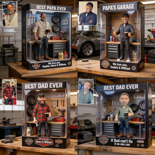 Custom Any Photo - Personalized Father Custom Shaped Acrylic Plaque