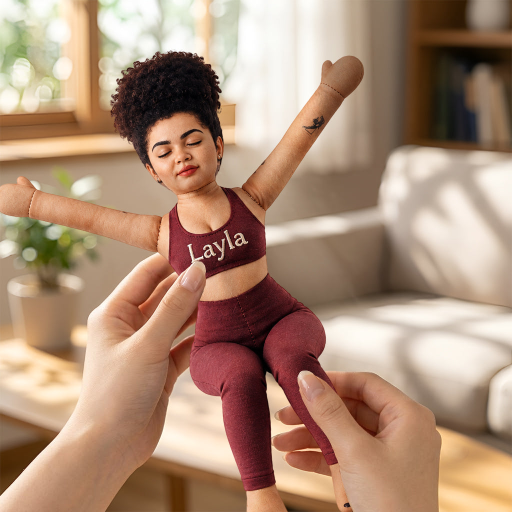 Funny Yoga Relax Toy - Personalized Yoga Posable Plush Doll