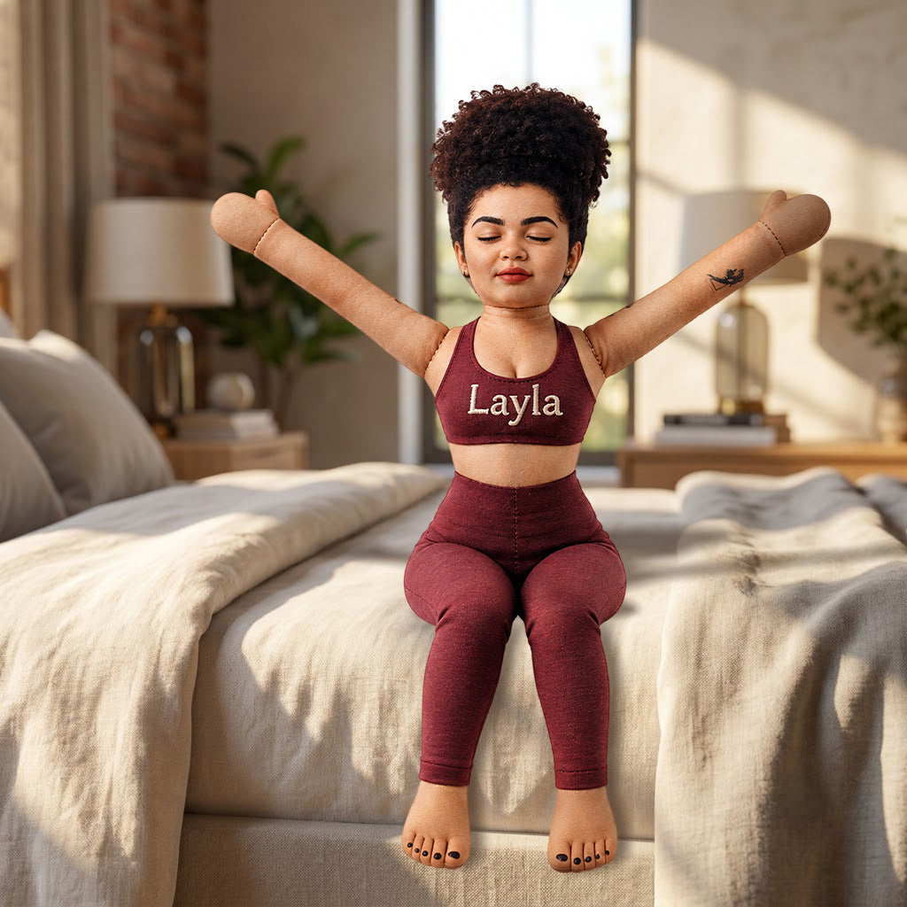 Funny Yoga Relax Toy - Personalized Yoga Posable Plush Doll