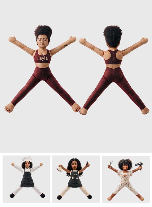 Funny Yoga Relax Toy - Personalized Yoga Posable Plush Doll