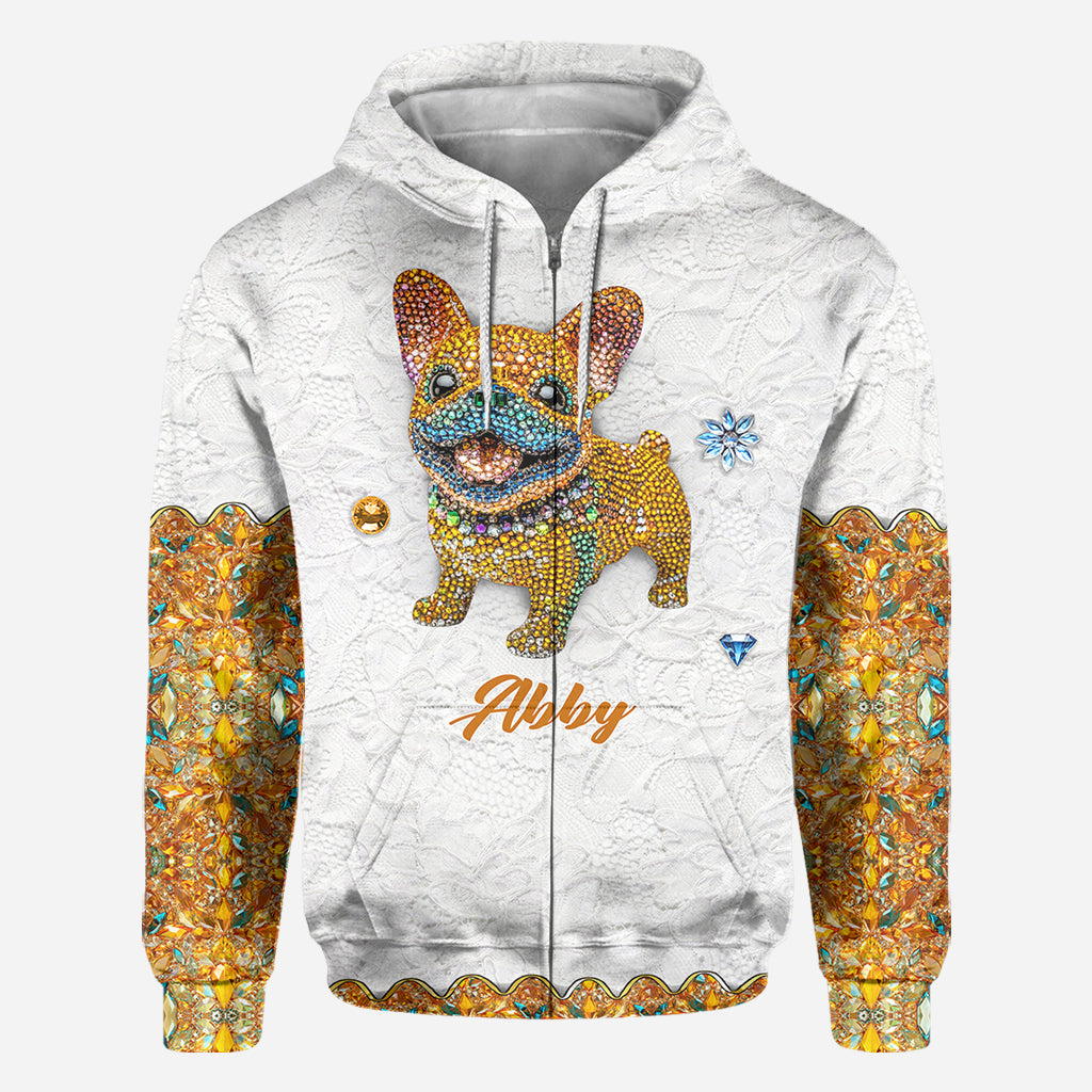 T-shirt personnalisé avec un adorable chien - T-shirt à motif chien mignon