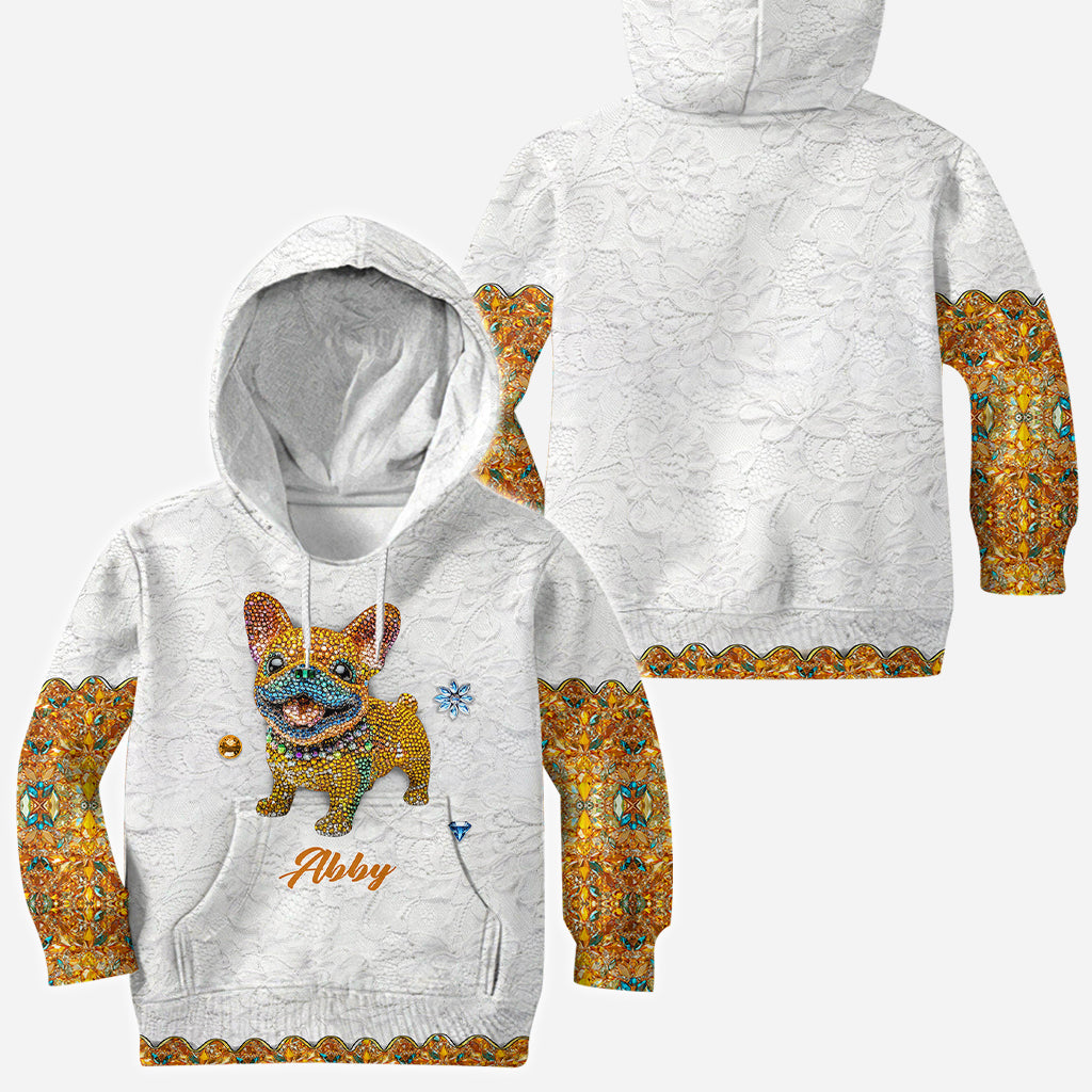 T-shirt personnalisé avec un adorable chien - T-shirt à motif chien mignon