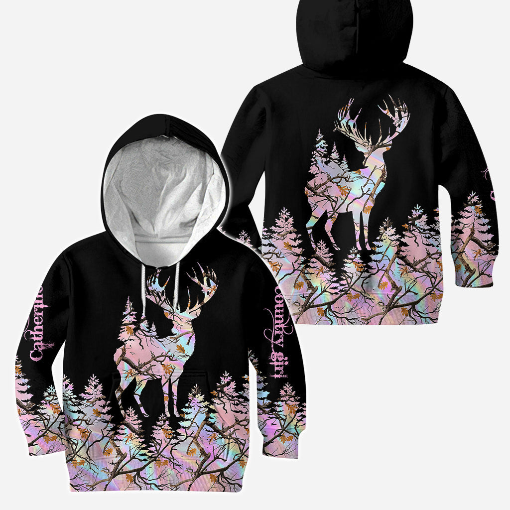 Country Girl - Personalized Hunting Hoodie and Leggings