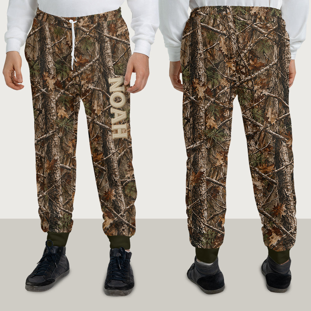 Love Hunting - Personalized Hunting Kid Hoodie & Kid Jogger Sweatpants