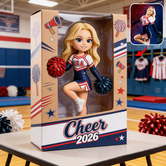 Custom Any Photo - Personalized Cheerleading Custom Shaped Acrylic Plaque