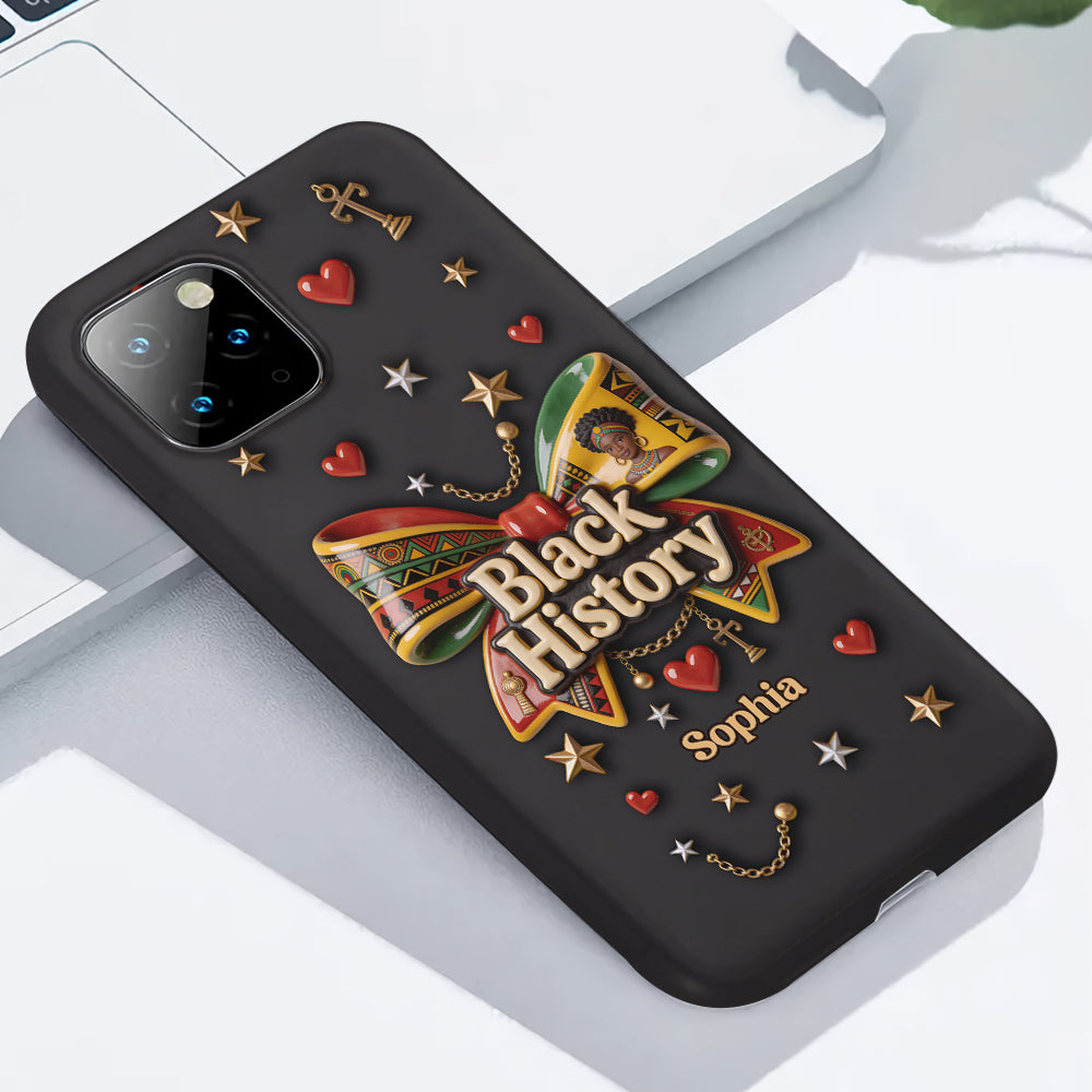 Black History Month - Personalized African American Full Print Phone Case