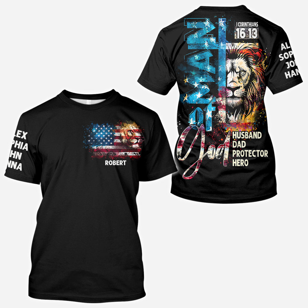 Homme de Dieu - T-shirt personnalisé Père