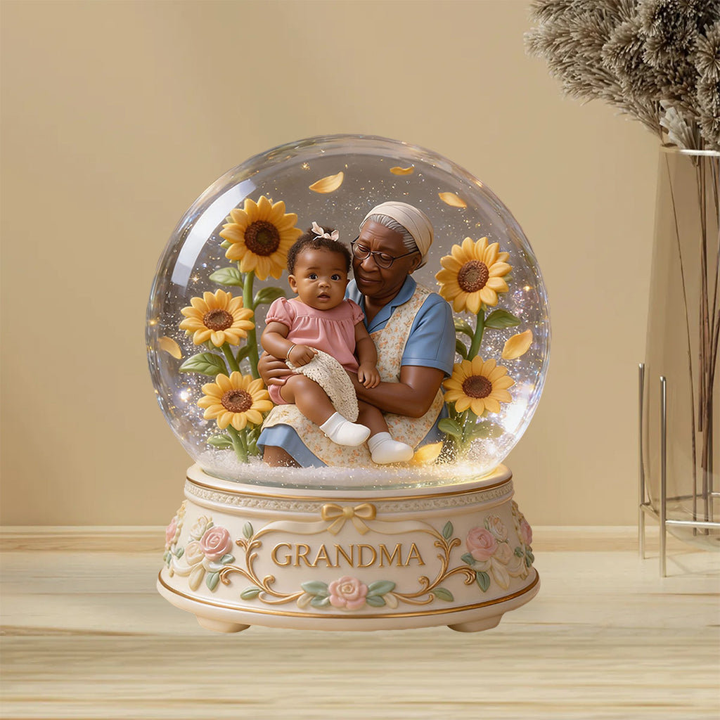 Custom From Any Photo, Gift For Her, Mom, Grandma... - Personalized Grandma Custom Shaped Acrylic Plaque