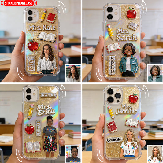 Vie de Professeur - Coque de Téléphone Personnalisée Shaker