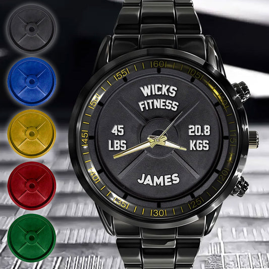 Pas de douleur, pas de gain - Montre de fitness personnalisée