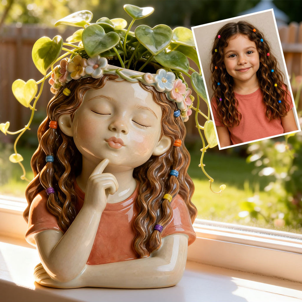 Thinking - Personalized Gardening Acrylic Pot