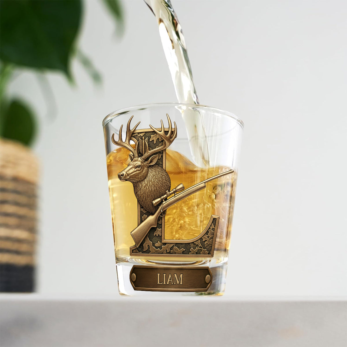 Ensemble de verres à shot personnalisés pour la chasse - Passionné de chasse