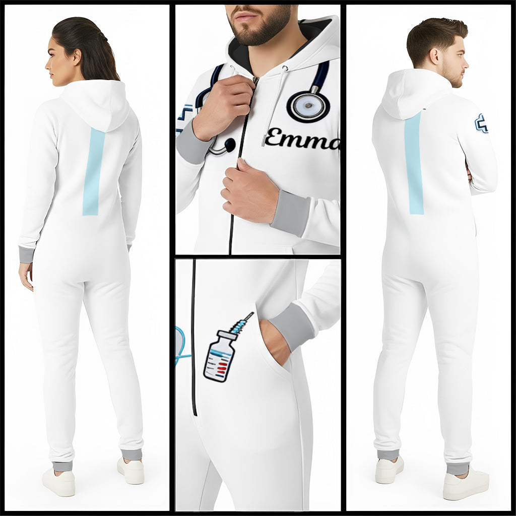 Dream Job Gift For Kids - Personalized Kid Hooded Jumpsuit