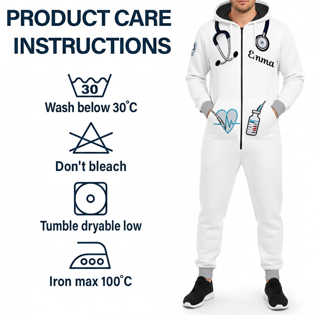 Dream Job Gift For Kids - Personalized Kid Hooded Jumpsuit