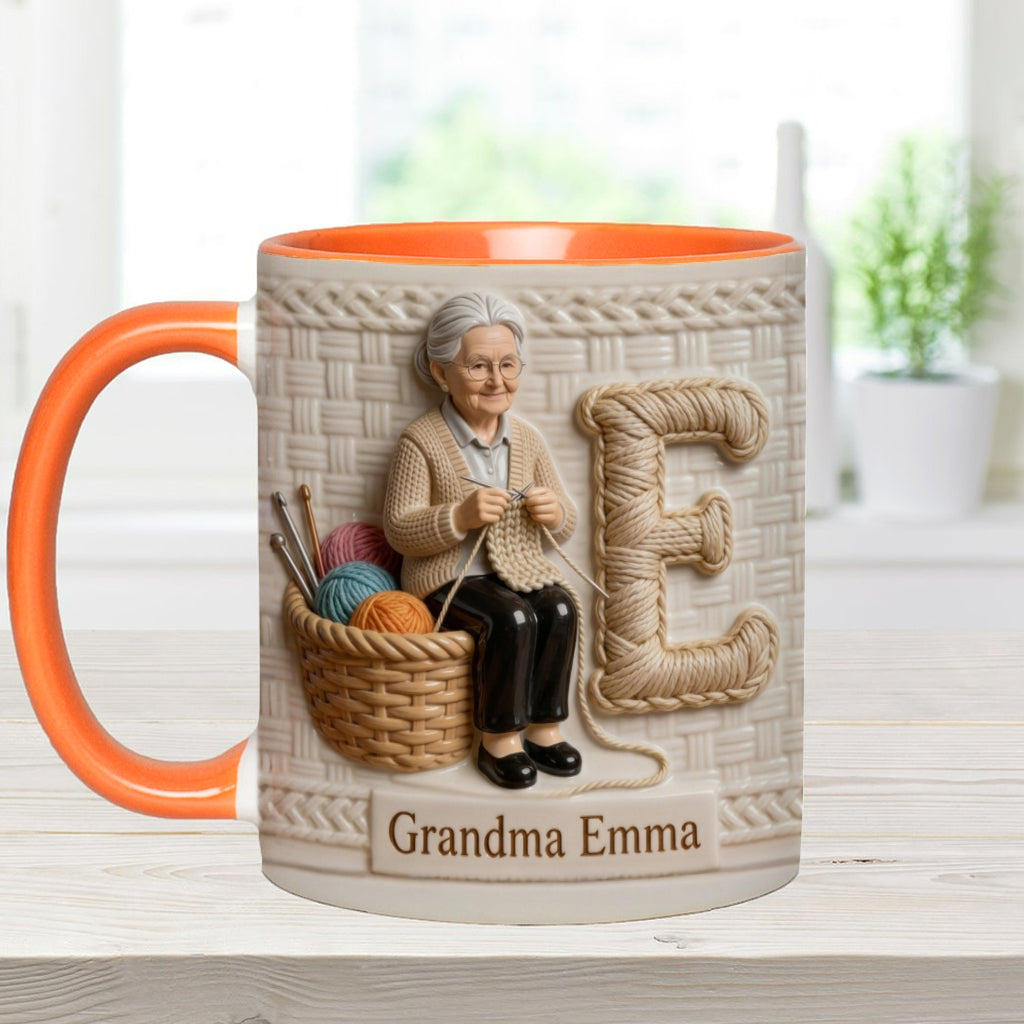 Custom Any Photo, Love Crocheting - Personalized Crocheting Accent Mug