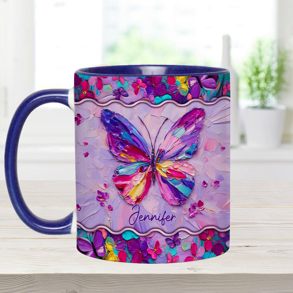 Mug personnalisé à motif papillon - Magnifique papillon