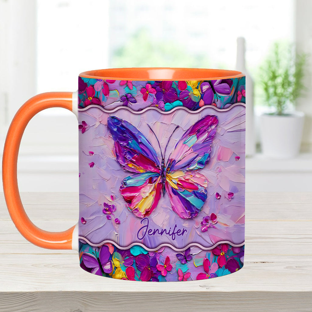 Mug personnalisé à motif papillon - Magnifique papillon