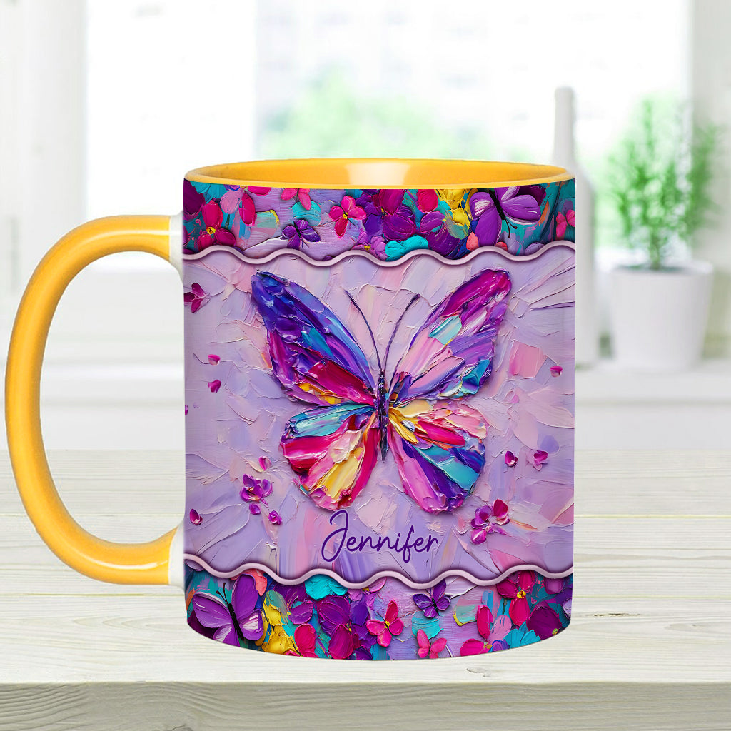 Mug personnalisé à motif papillon - Magnifique papillon
