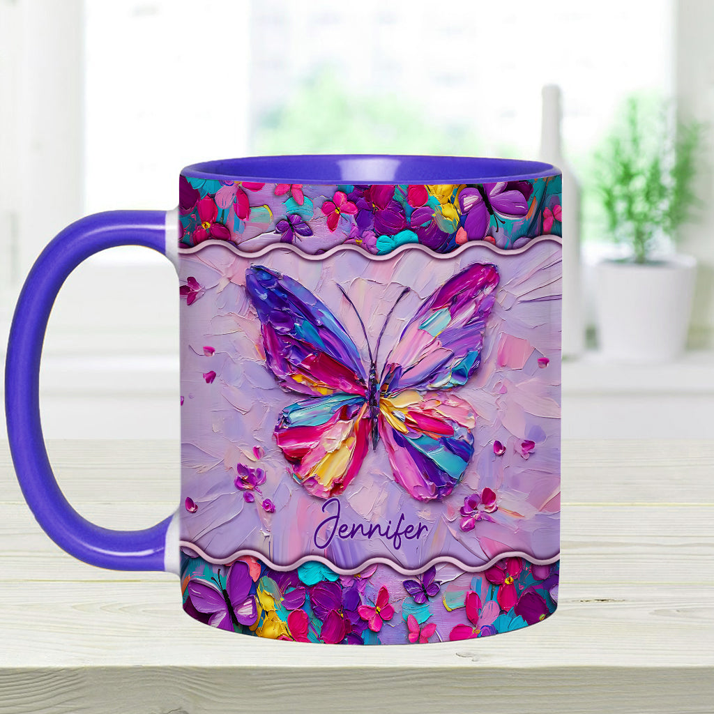Mug personnalisé à motif papillon - Magnifique papillon
