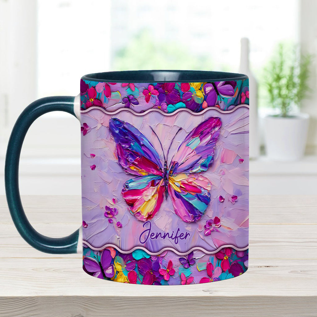 Mug personnalisé à motif papillon - Magnifique papillon