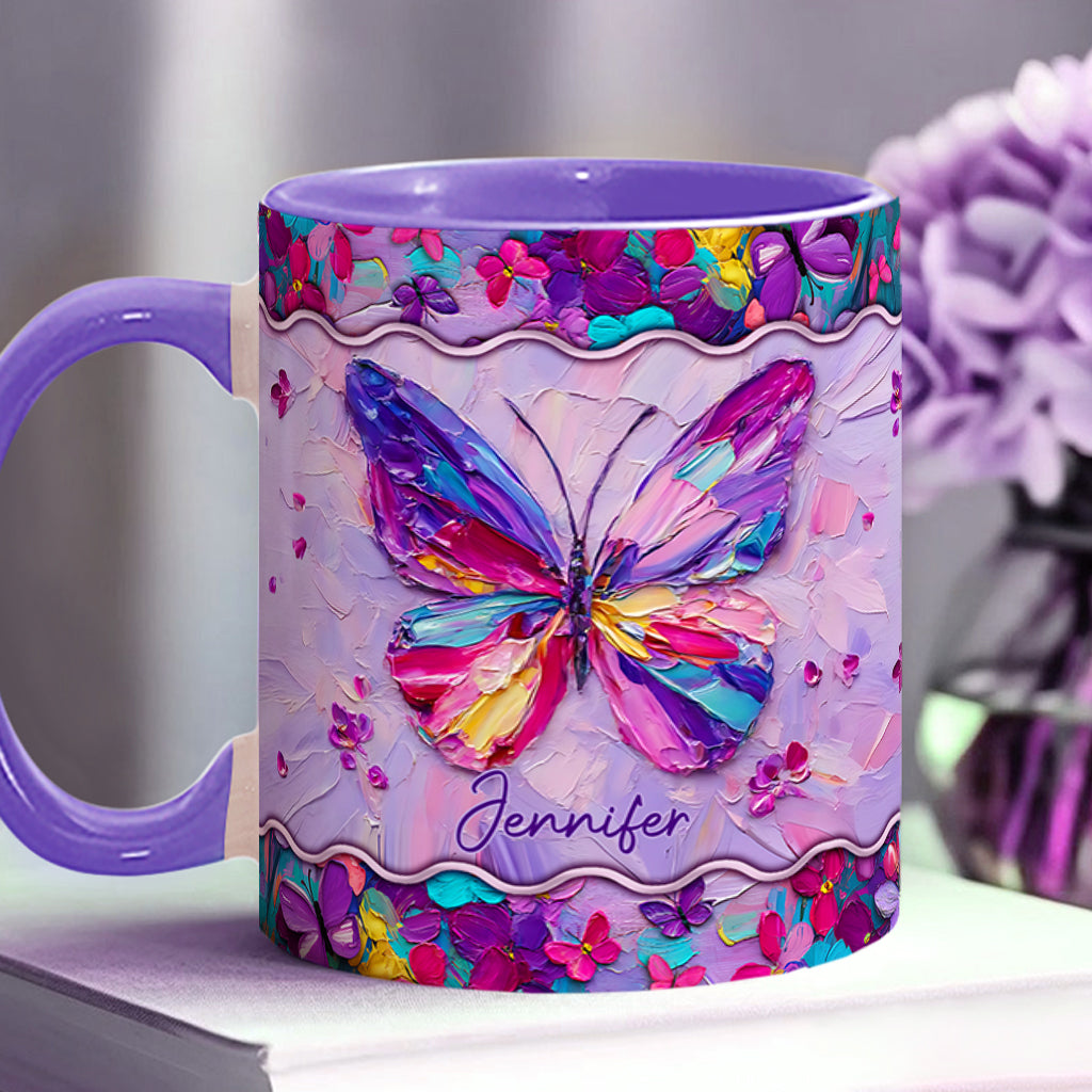 Mug personnalisé à motif papillon - Magnifique papillon