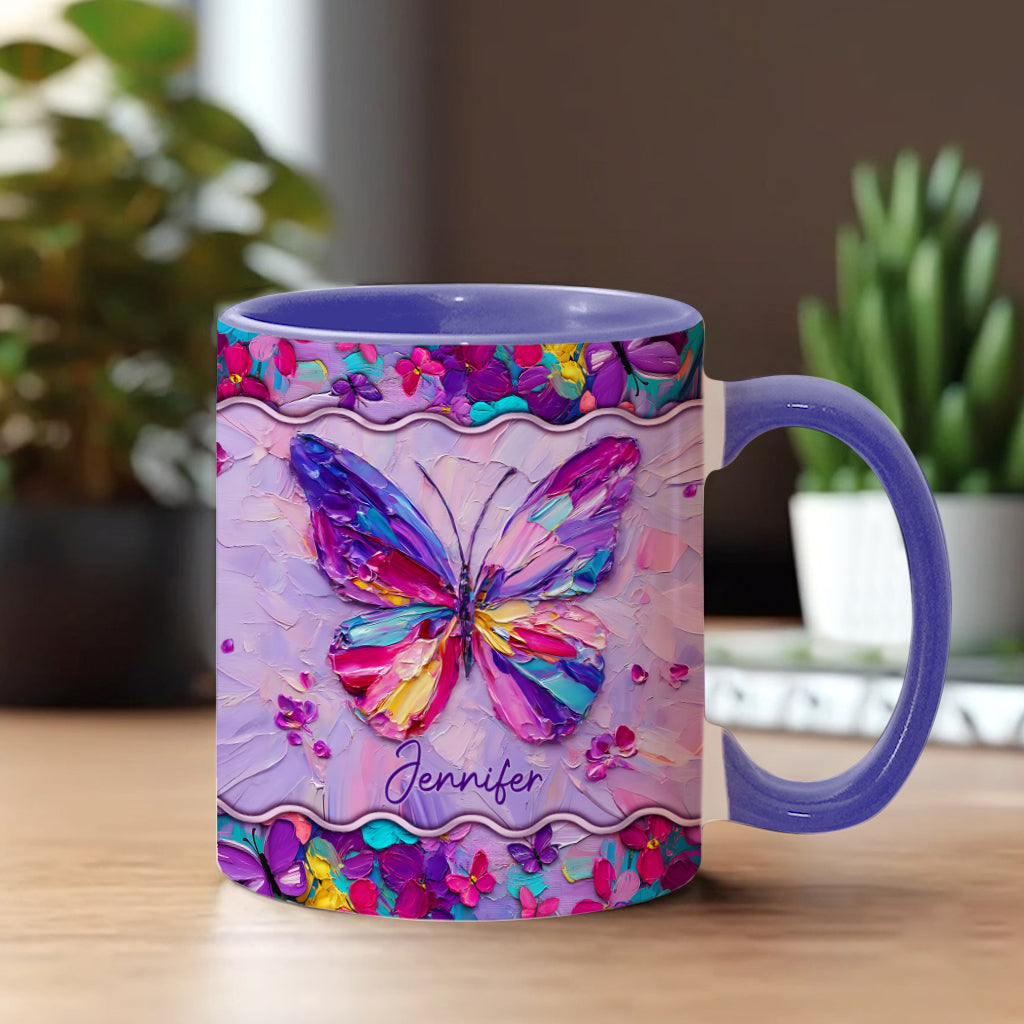 Mug personnalisé à motif papillon - Magnifique papillon