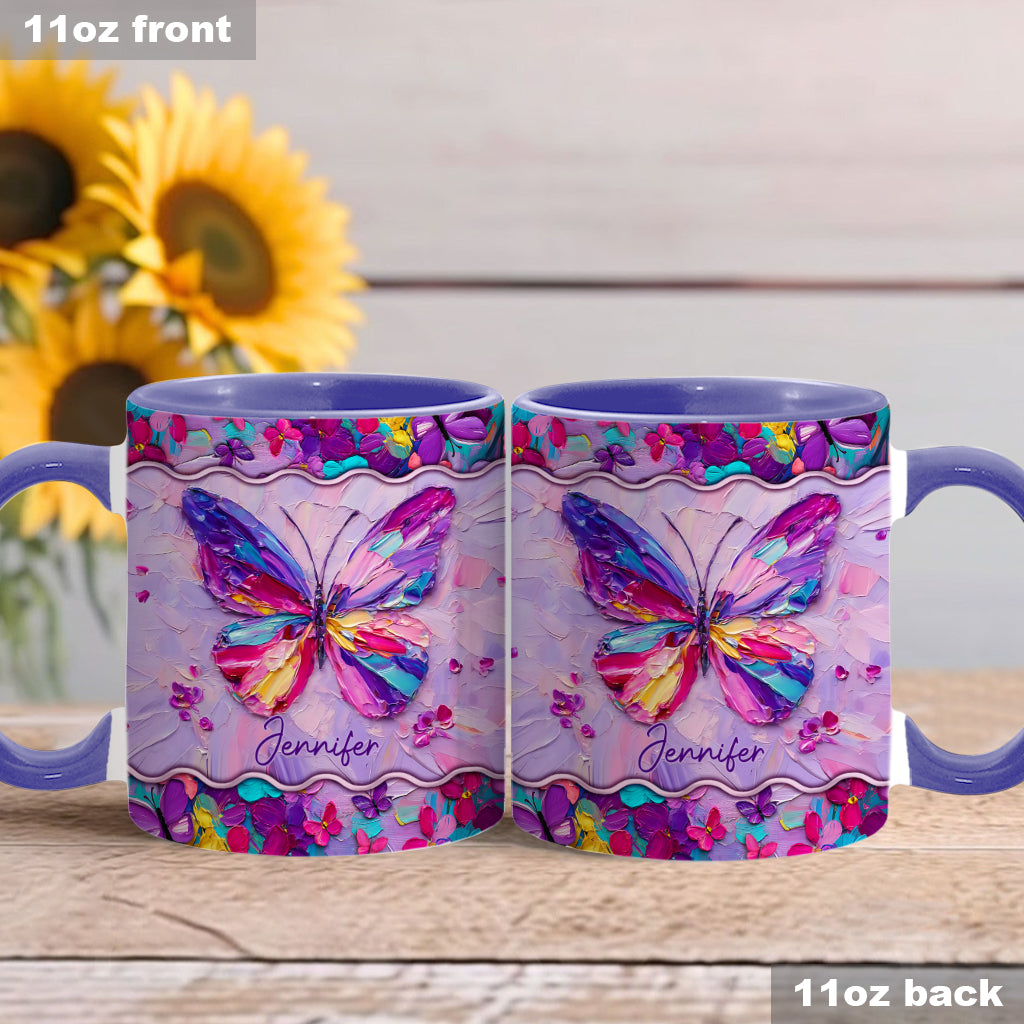 Mug personnalisé à motif papillon - Magnifique papillon