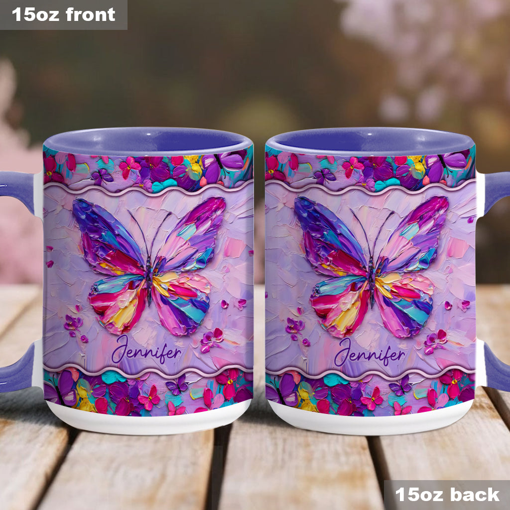 Mug personnalisé à motif papillon - Magnifique papillon