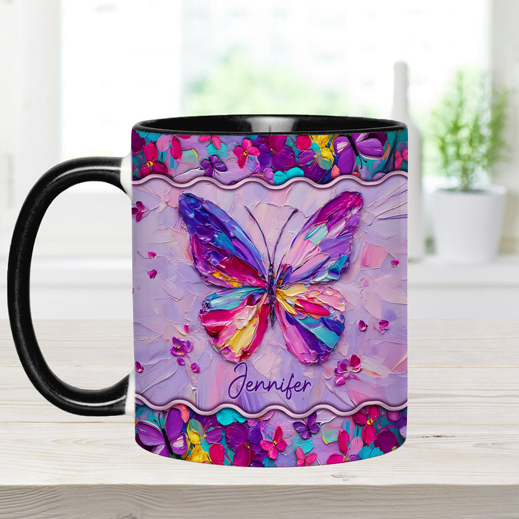 Mug personnalisé à motif papillon - Magnifique papillon