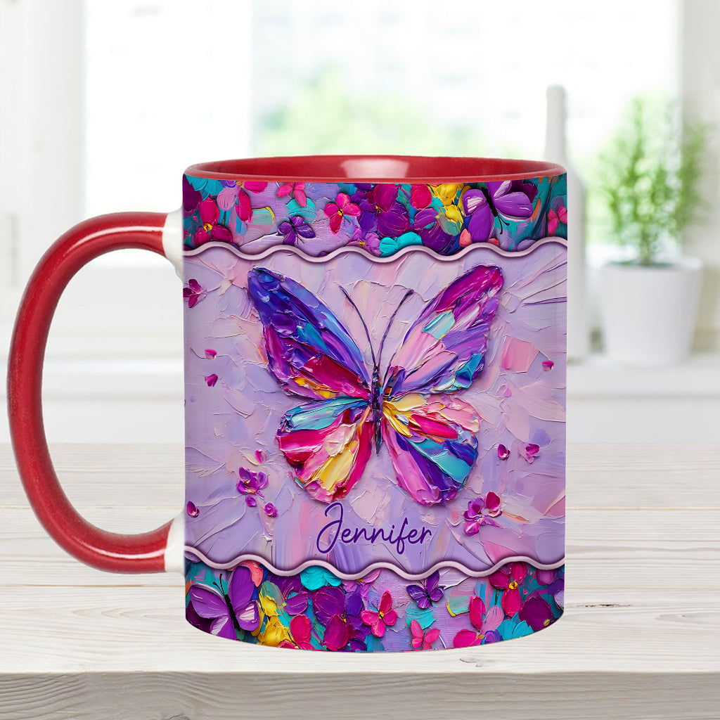 Mug personnalisé à motif papillon - Magnifique papillon