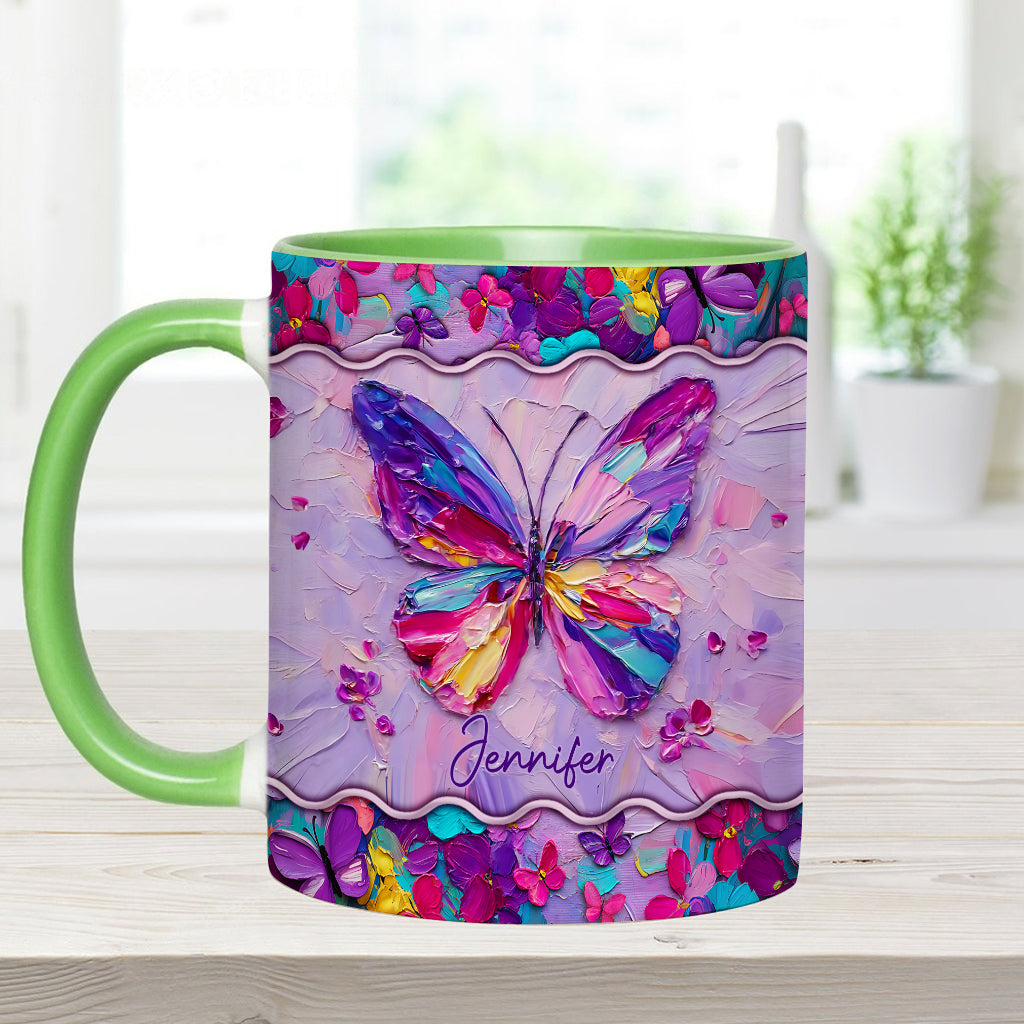 Mug personnalisé à motif papillon - Magnifique papillon
