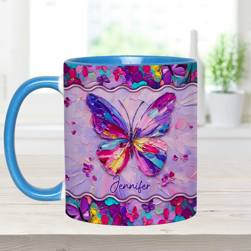 Mug personnalisé à motif papillon - Magnifique papillon