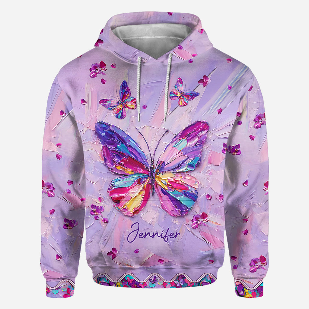 Magnifique papillon - T-shirt personnalisé à motif papillon intégral