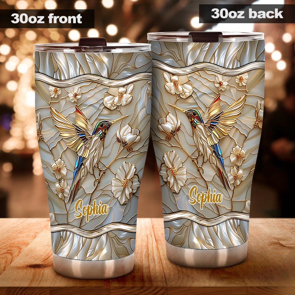 Gobelet de jardinage personnalisé « J’adore les colibris »