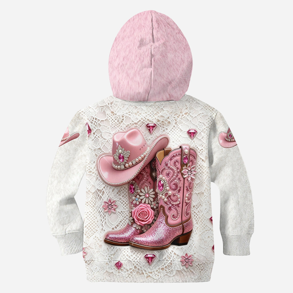 Strong Cowgirl - Personalized Cowgirl Hoodie and Leggings