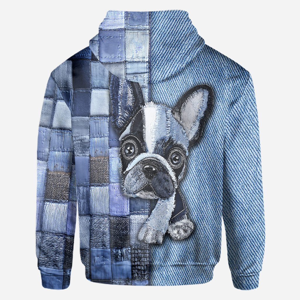 T-shirt personnalisé « Love Dog » avec un chien