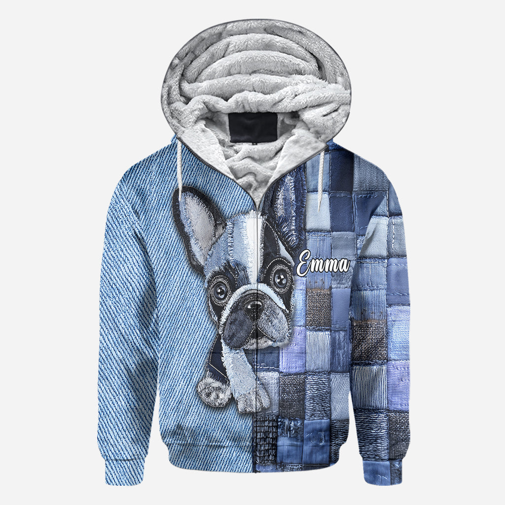 T-shirt personnalisé « Love Dog » avec un chien