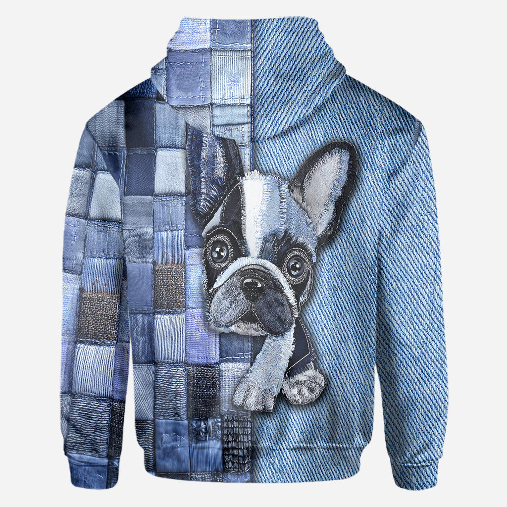 T-shirt personnalisé « Love Dog » avec un chien