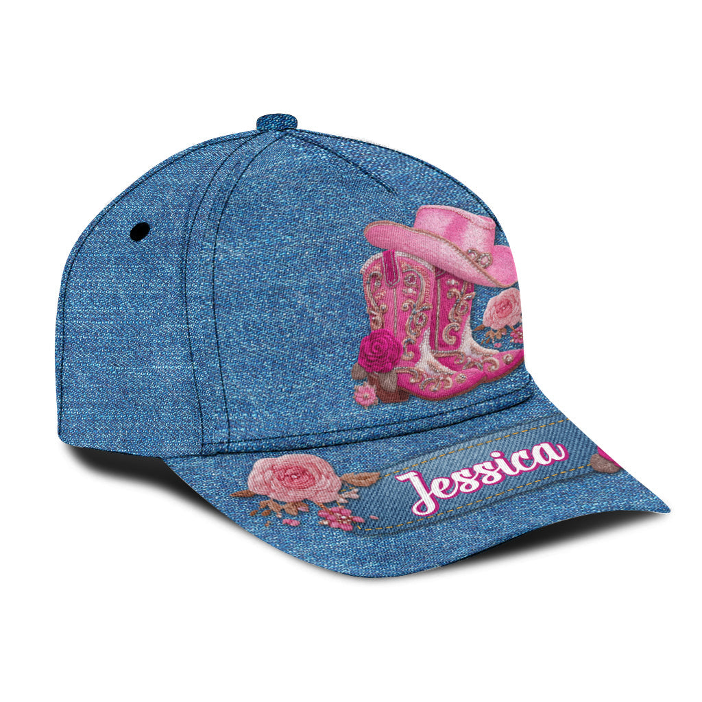 Cowgirl Boots - Personalized Cowgirl Classic Cap