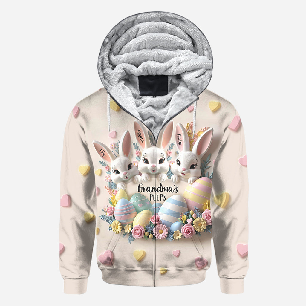 Grandma's Peeps - Personalized Grandma All Over Shirt