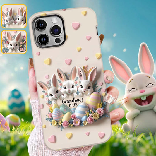 Grandma's Peeps - Personalized Grandma Full Print Phone Case