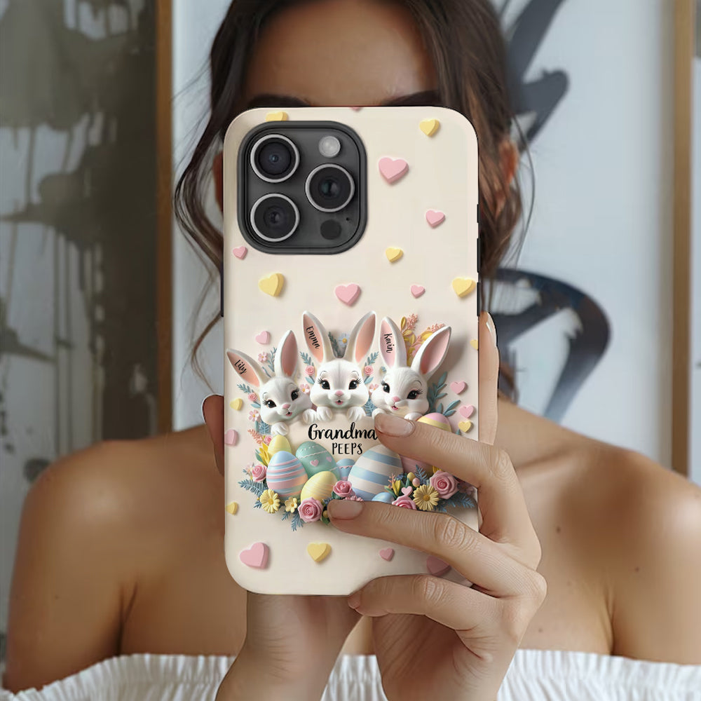 Grandma's Peeps - Personalized Grandma Full Print Phone Case