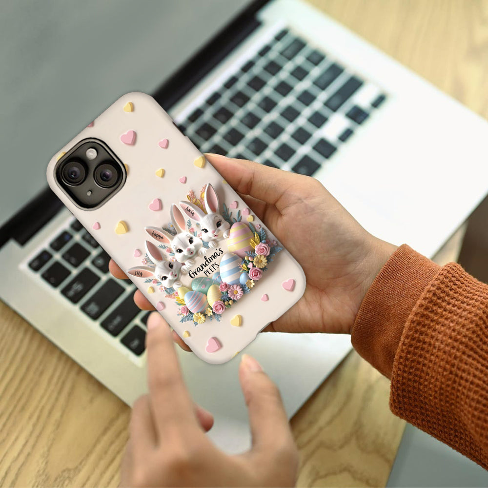 Grandma's Peeps - Personalized Grandma Full Print Phone Case